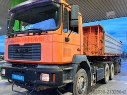 MAN 26.413 DFLT 6X4 Blatt Luft Abs 3 SEITENKIPPER