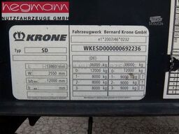 KRONE SDP 27, BPW ECO Plus,  Standart, Deutsch