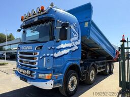Scania G480 8x4 TIPPER / KIPPER - STEEL SPRING / BLATT...