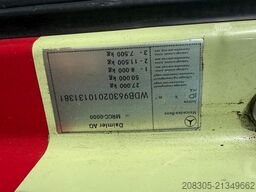 MERCEDES-BENZ Actros 2745LL 6X2 GIGASPACE CHASSIS EURO6 HOLLAN