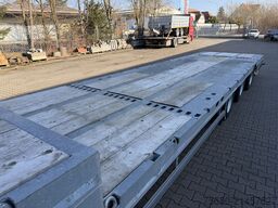 Möslein STO 3 Schwebheim  3 Achs Satteltieflader Plato 45 t GGfür Fertigteile, Baumaschinen oder Container