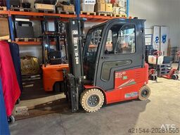 Heli CPD25 electric counterbalanced forklift. 4.7 meter