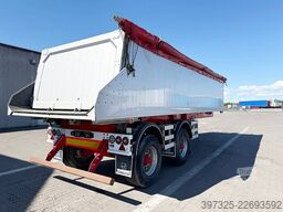 HK TIPPER 2 axle Tipper / 2 axle Alukastenmulde Kipper 25m3