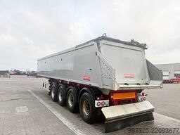 Langendorf 4 axleTipper / 4 achsle Alukastenmulde Kipper 35m3