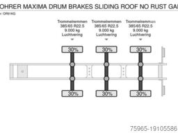  Other KAESSBOHRER  MAXIMA   DRUM BRAKES     SLID