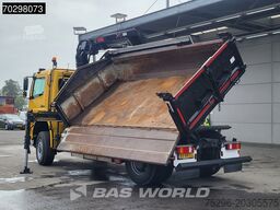 Mercedes Axor 2124 Axor 4X4 8m3 Tipper HIAB 122 B-2 HIDU...