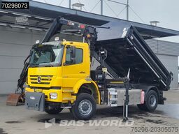 Mercedes Axor 2124 Axor 4X4 8m3 Tipper HIAB 122 B-2 HIDU...