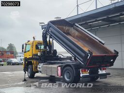 Mercedes Axor 2124 Axor 4X4 8m3 Tipper HIAB 122 B-2 HIDU...
