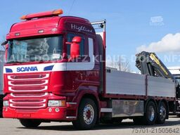 SCANIA R 490 Pritsche Kran Palfinger Retarder Euro 6