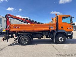 MAN TGM  13.240 4x4BL Palfinger Kran 3 S Kipper Klima