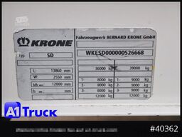 KRONE SD Tautliner, Standard, Liftachse