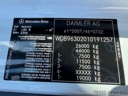 Mercedes-Benz Actros 2540 BDF exBW Fahrsch BIG S KM94