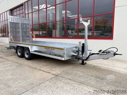 Möslein TT 11-E6x2 hydr. Rampen  Tieflader für Fräsen breiten hydraulischen Rampen, Neu