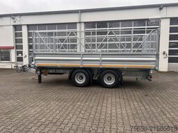 Möslein TTD 19 AB  19 t Tandemkipper Tieflader, BreitbereifungGitteraufsatz