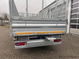 Möslein TTD 19 AB  19 t Tandemkipper Tieflader, BreitbereifungGitteraufsatz