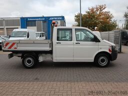 VOLKSWAGEN T5 Pritsche DoKa 1. Hand / Klima / FN:96