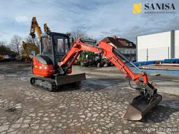 KUBOTA KX61-3/SW/Planierschild/3981h/2x Löffel