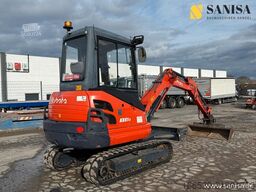 KUBOTA KX61-3/SW/Planierschild/3981h/2x Löffel