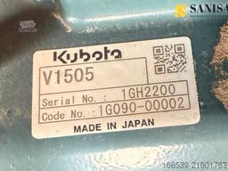 KUBOTA KX61-3/SW/Planierschild/3981h/2x Löffel