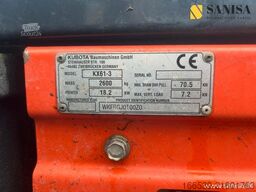 KUBOTA KX61-3/SW/Planierschild/3981h/2x Löffel