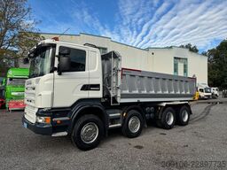 SCANIA R 480 Retarder 8x4 Bortmatik Stahl Kipper