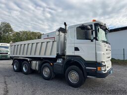 SCANIA R 480 Retarder 8x4 Bortmatik Stahl Kipper