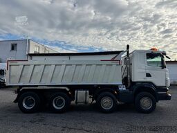 SCANIA R 480 Retarder 8x4 Bortmatik Stahl Kipper