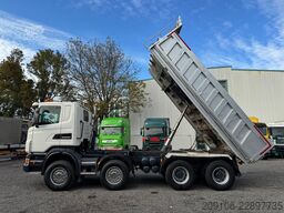 SCANIA R 480 Retarder 8x4 Bortmatik Stahl Kipper
