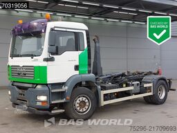 MAN TGA 18.310 4X2 14 tons hooklift steelsuspension...