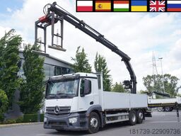 Mercedes-Benz Antos 2540 6x2 / 170 tho. km / HDS HIAB