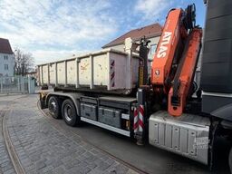 MERCEDES-BENZ Actros 2545 6x2 Atlas240.2E Container/Greifer