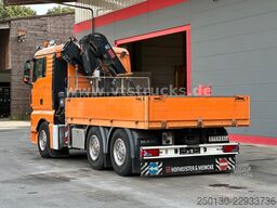 MAN TGX 26.480 6x4 Pritsche + HIAB 166E-2 Ladekran