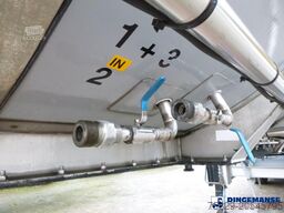 Van Hool Food tank inox 62 m3 / 3 comp