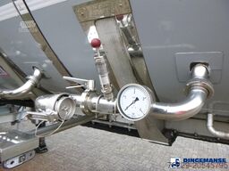 Van Hool Food tank inox 62 m3 / 3 comp