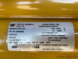 CAT DE1400GC - 1400 kVA Standby Generator - DPX-18227