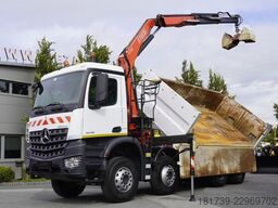 Mercedes-Benz Arocs 3236 8×4/ 90 tho. km / Fassi F155A