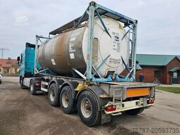 VAN HOOL Tankchassis + Tankcontainer