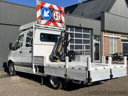 Mercedes-Benz Sprinter 514 CDI 366 Hiab Laadkraan 018T Trekha...
