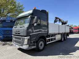 Volvo FM 370 6X2 Kran Kennis K14R Baustoff