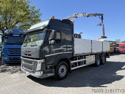 Volvo FM 370 6X2 Kran Kennis K14R Baustoff