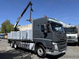 Volvo FM 370 6X2 Kran Kennis K14R Baustoff