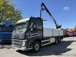 Volvo FM 370 6X2 Kran Kennis K14R Baustoff