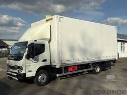 Fuso Canter 7C18 Aut., Bordwand Pritsche Plane 9tkm!