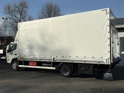 Fuso Canter 7C18 Aut., Bordwand Pritsche Plane 9tkm!
