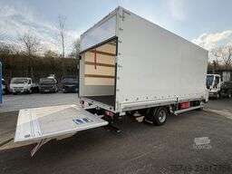 Fuso Canter 7C18 Aut., Bordwand Pritsche Plane 9tkm!