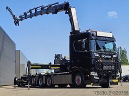 Scania S520 V8 8X2*6 / HIAB 55 tm + JIB / GS MEPPEL AA...