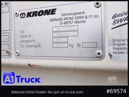 KRONE Wechselbrücke BDF 7,45 Koffer,  Textil 2750mm innen, 20 x vorhanden