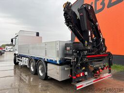 Mercedes-Benz Actros 2551 6x4 LOW MILEAGE ! / HIAB 162E-4 / P...