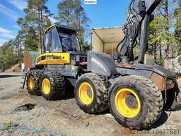 Ponsse Ergo 8W harvester w/ H6 harvesting unit, tracks an