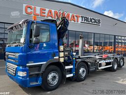 DAF FAX 85 CF 360 8x2 Euro 5 Hiab 16 Tonmeter laadk...